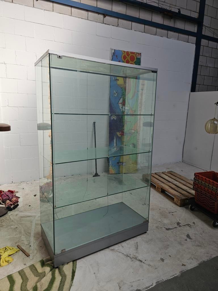 Museum vitrinekast Rothstein van Glas, Ophalen, 100 tot 150 cm, 200 cm of meer, Glas