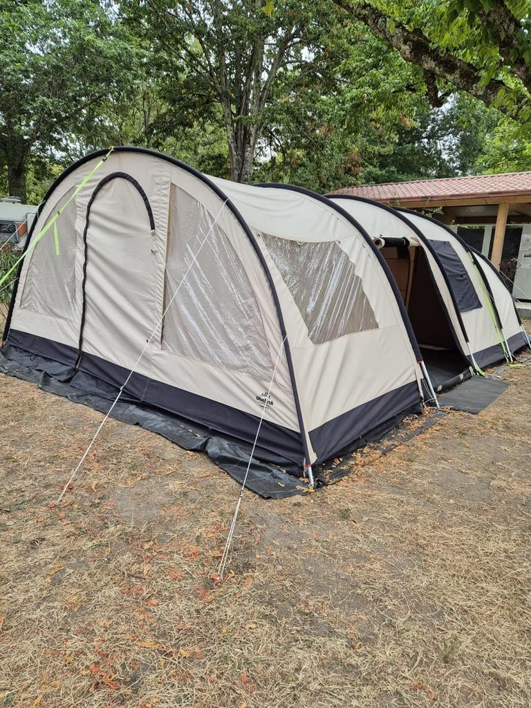 Obelink Familia 6 tunneltent met voorwand luifel, Ophalen, Gebruikt, Tot en met 6