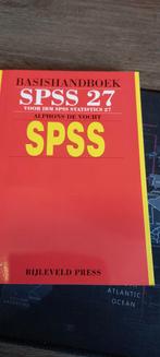 Basishandboek SPSS 27 - Alphons de Vocht, Zo goed als nieuw, Beta, Alphons de Vocht, HBO