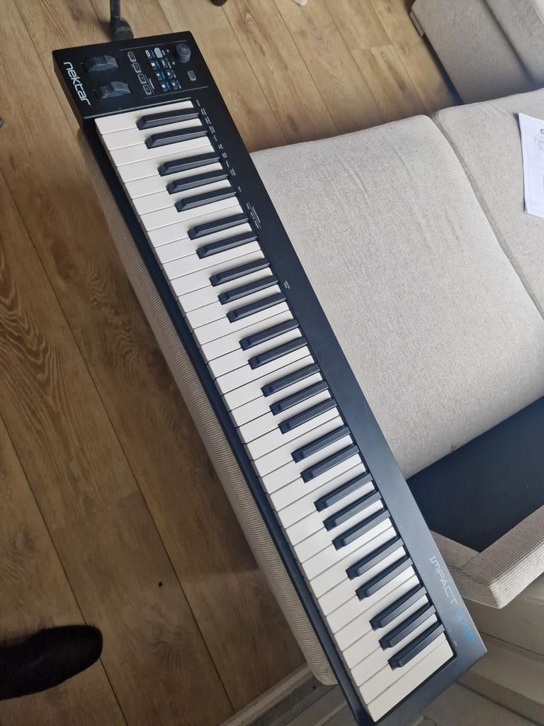 Nektar Impact GX61 MIDI Keyboard - Zo goed als nieuw, Overige merken, 61 toetsen, Midi-aansluiting, Ophalen of Verzenden