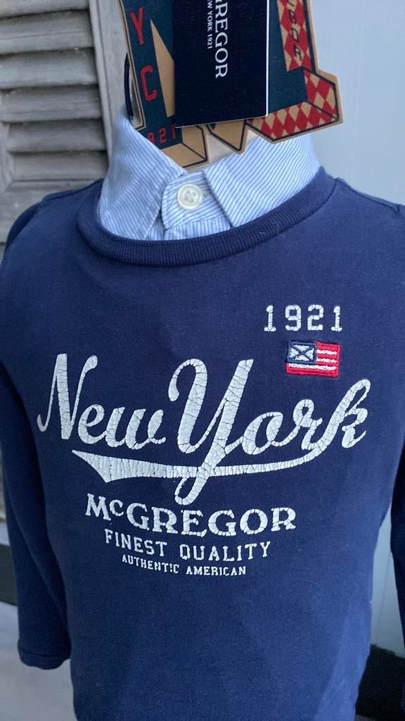 Super mooie McGREGOR longsleeve/trui size 2Y/92, McGregor, Trui of Vest, Ophalen of Verzenden, Zo goed als nieuw