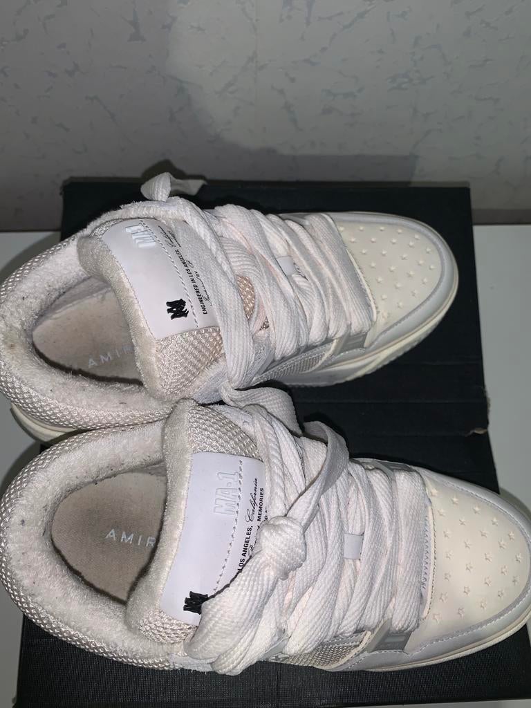 Amiri Ma-1 Sneaker Beige Wit Maat (39), Kleding | Heren, Schoenen, Ophalen of Verzenden, Zo goed als nieuw, Wit, Sneakers of Gympen