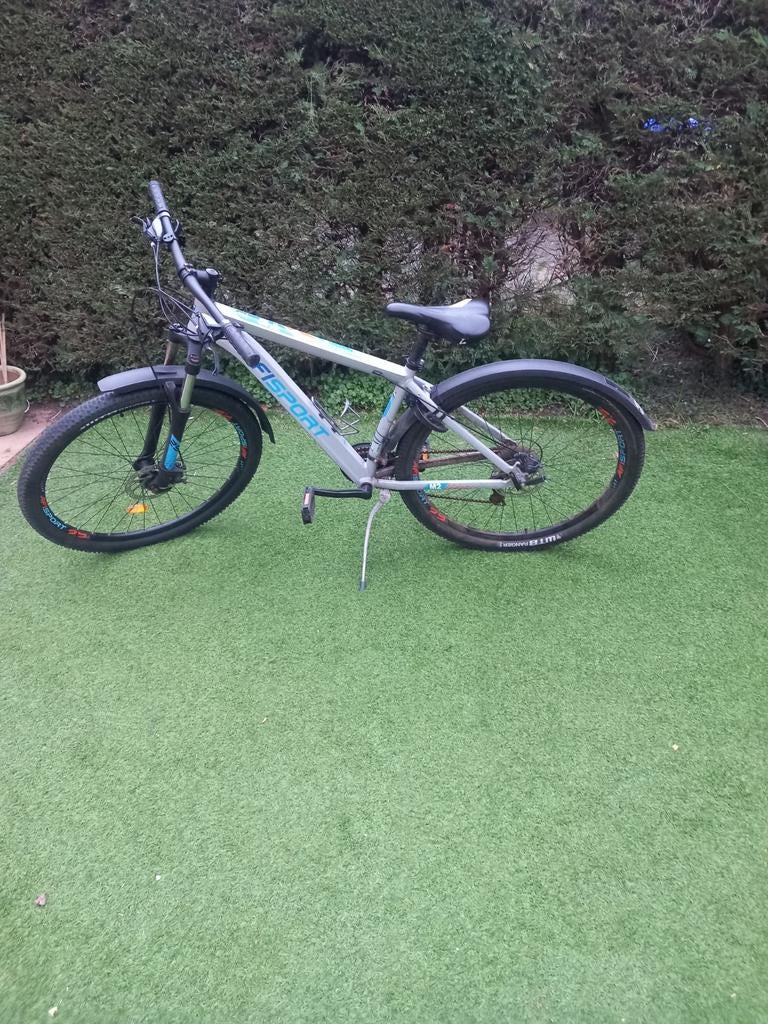 Afisport fiets grijs, Fietsen en Brommers, Ophalen, 24 inch of meer, Staal, Zo goed als nieuw