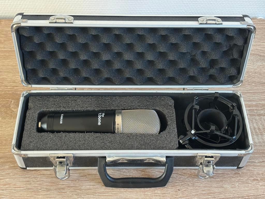 the t.bone SC450USB microfoon (Germany), in doos, Muziek en Instrumenten, Microfoons, Ophalen of Verzenden, Zo goed als nieuw