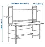 Fredde bureau ikea, Ophalen of Verzenden, Eenpersoons, Hoogslaper