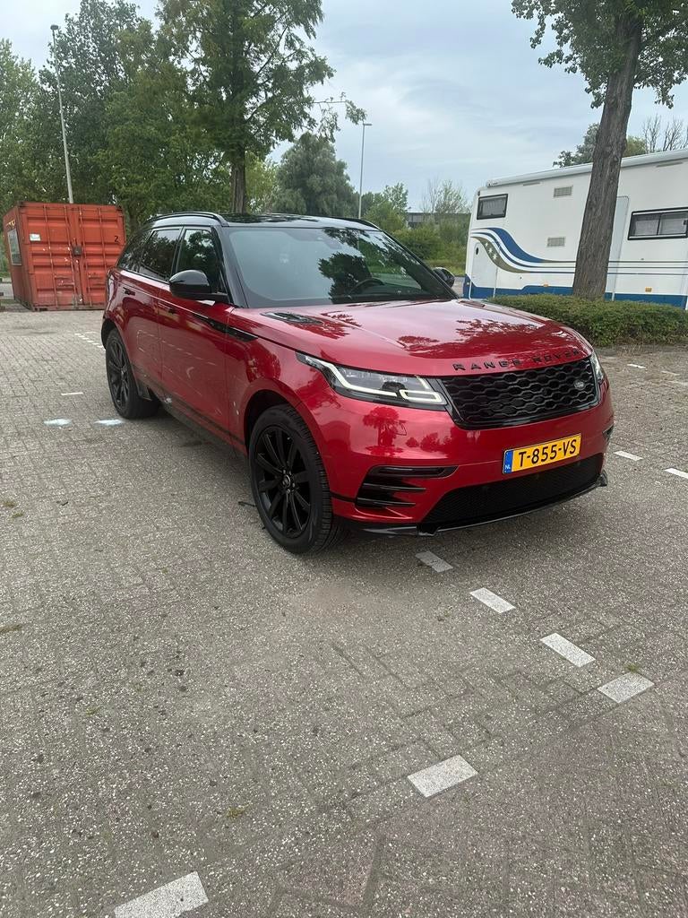 Land Rover Range Rover Velar 2.0 180pk AWD AUT 2018 Rood, Auto's, Automaat, 1800 kg, 4 cilinders, 179 pk