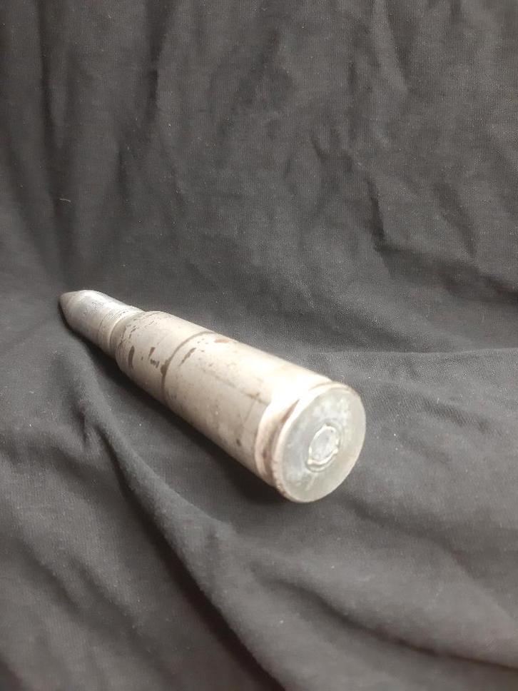 Exercitie (Dummy) patroon voor de 20mm Vulcan snelvuur kanon, Verzamelen, Militaria | Algemeen, Luchtmacht, Hulzen of Bodemvondsten