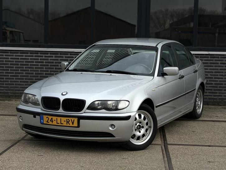 BMW 3-serie 316i Black & Silver (bj 2003), Auto's, BMW, Bedrijf, Te koop, 3-Serie, ABS, Airbags, Airconditioning, Alarm, Boordcomputer