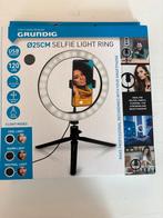 Grundig Selfie Ring Light 25cm - Nieuw in doos, Ophalen of Verzenden, Nieuw