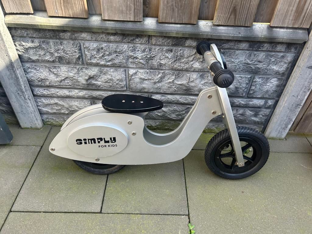 Leuke loopfiets loopscooter hout, Ophalen, Gebruikt, Loopfiets