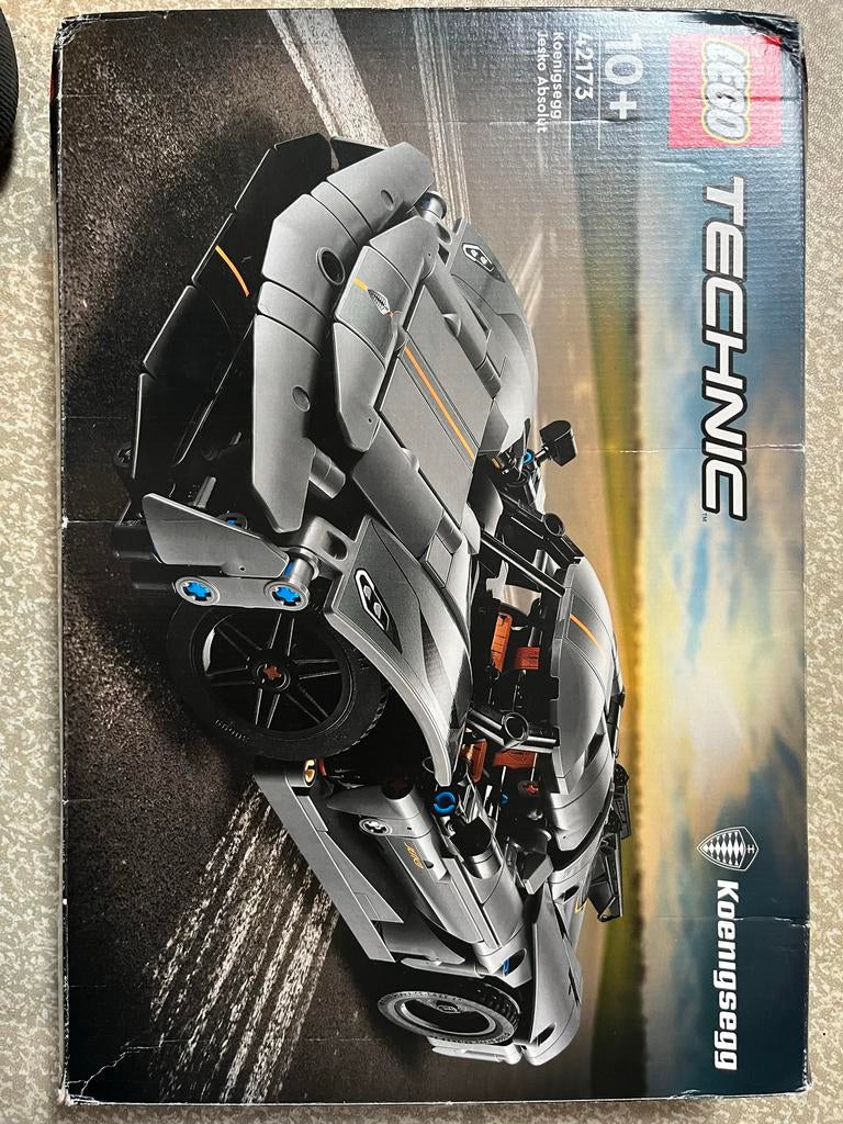 Lego Technic 42173 Koenigsegg Jesko Absolut, Lego, Ophalen of Verzenden, Zo goed als nieuw, Complete set