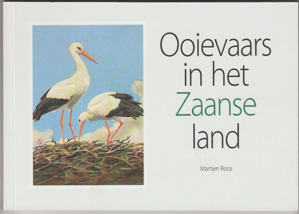 ooievaars in het zaanse land zaanstreek eiber ooievaar zaans, Ophalen of Verzenden, Nieuw, Vogels