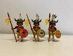 Western nr 426: 3x Worriors Krijgers Indianen 3732 3733, Ophalen of Verzenden, Gebruikt, Los playmobil