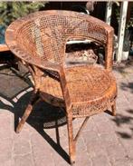 Vintage rotan stoel in zeer goede staat, Huis en Inrichting, Stoelen, Ophalen of Verzenden