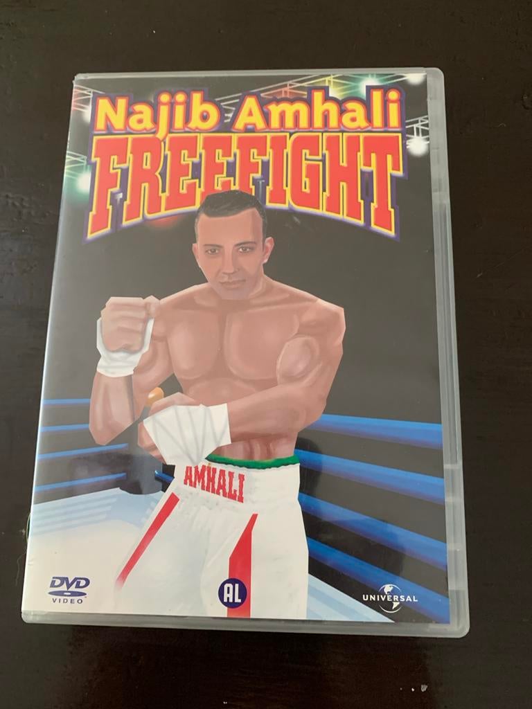 DVD Najib Amhali Freefight, Alle leeftijden, Ophalen of Verzenden, Zo goed als nieuw