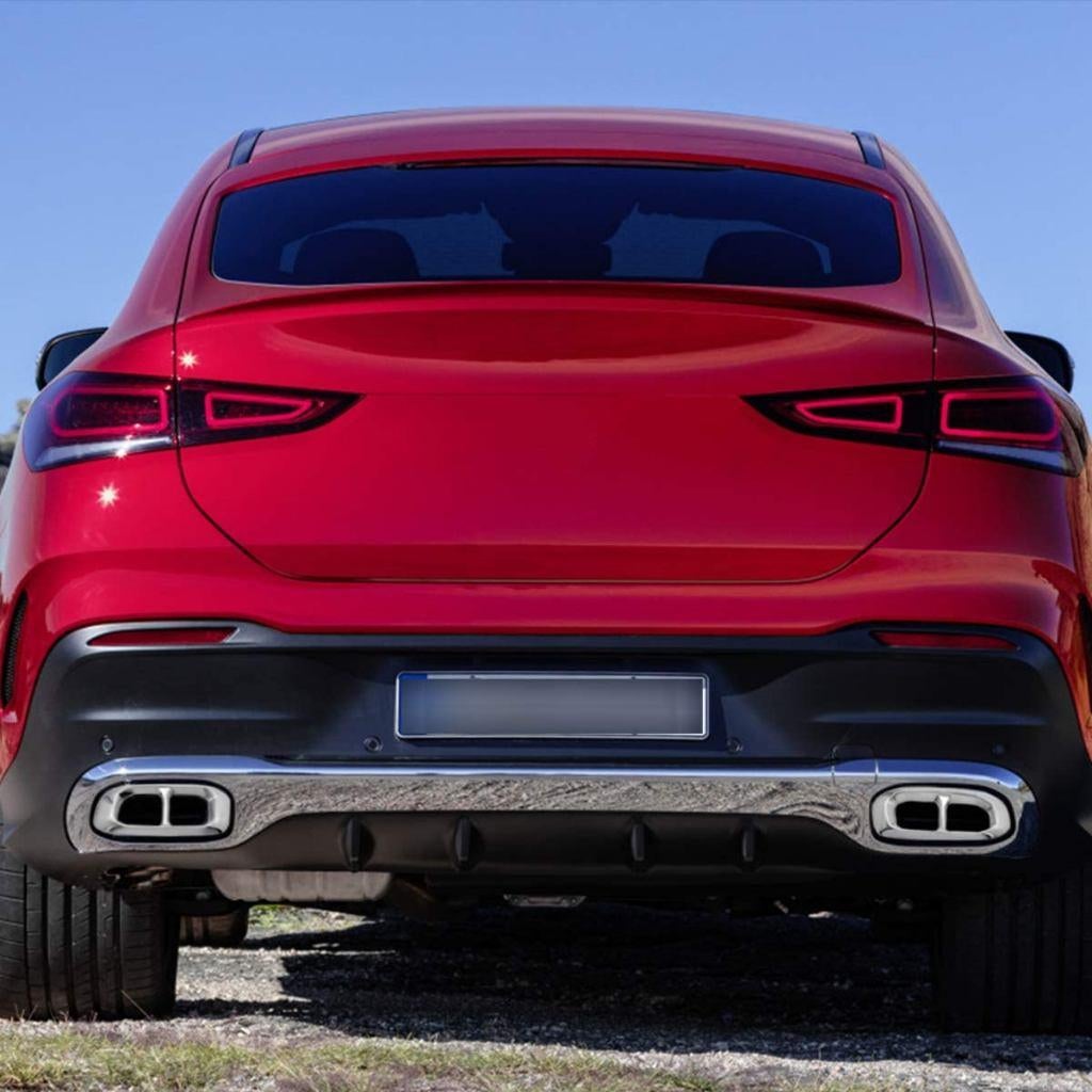 Mercedes gle uitlaat glc eind demper c-klasse cla a-klasse, Auto diversen, Tuning en Styling, Ophalen of Verzenden