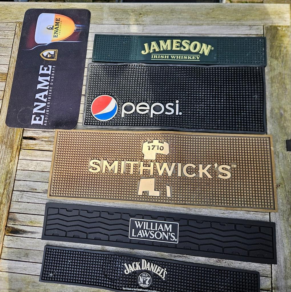 6 barmatten voor 30,00, Verzamelen, Merken en Reclamevoorwerpen, Gebruikt, Gebruiksvoorwerp, Ophalen of Verzenden