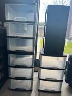 Kastjes van kunststof met schuuflades, Ophalen, Zo goed als nieuw, Minder dan 100 cm, 25 tot 50 cm