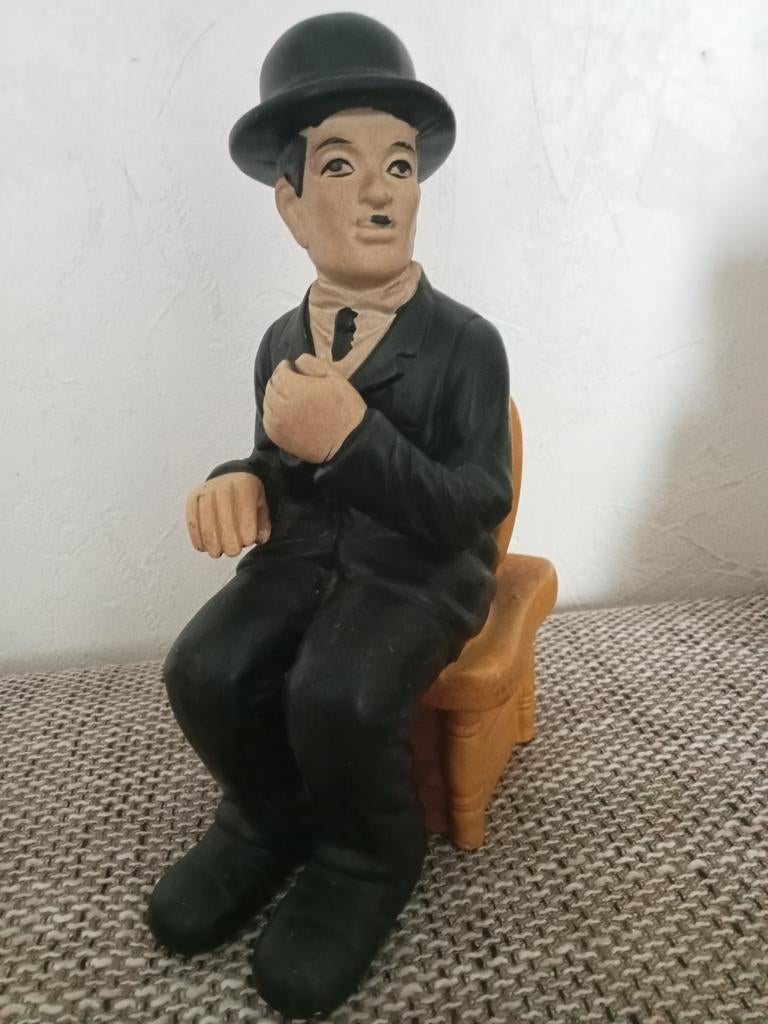 Charlie Chaplin Beeld - 27 cm, Ophalen of Verzenden