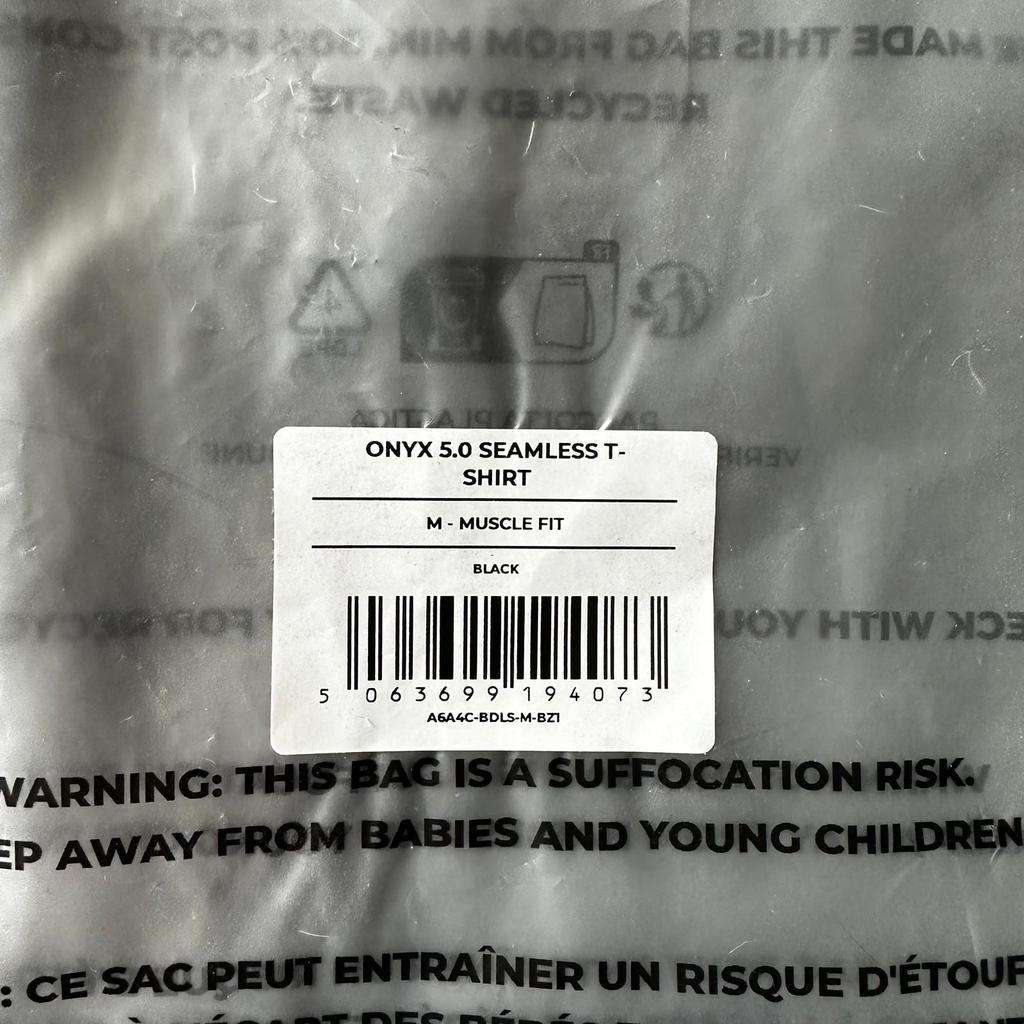 Gymshark Onyx v5 t-shirt Purple M, Ophalen of Verzenden, Nieuw, Maat 48/50 (M), Paars