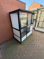 Volière (ALUMINIUM) donker groen, Dieren en Toebehoren, Ophalen, Zo goed als nieuw, Aluminium, Volière