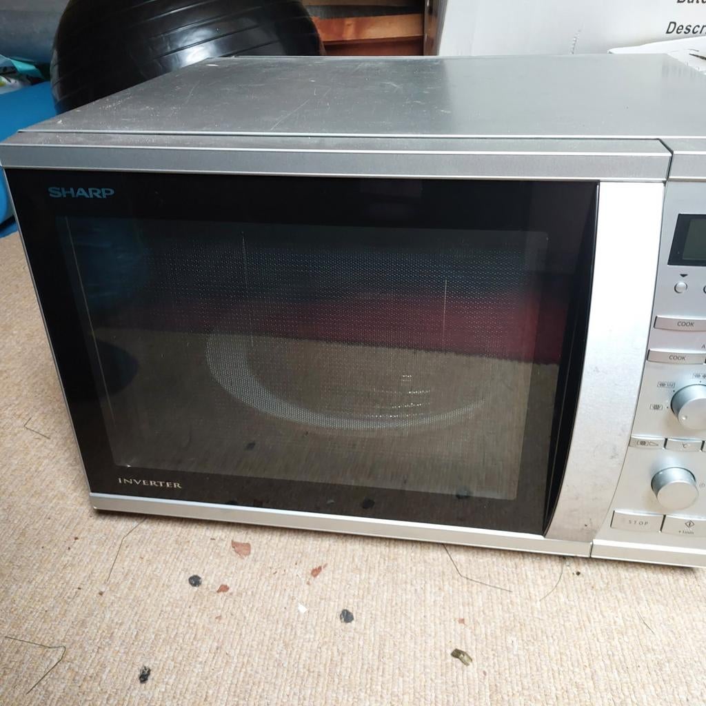 Sharp combimagnetron, Witgoed en Apparatuur, Magnetrons, Ophalen of Verzenden, Gebruikt, Draaiplateau