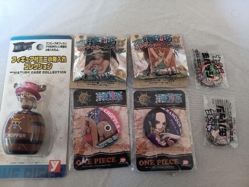 60 One Piece items Manga Serie, Verzamelen, Poppetjes en Figuurtjes, Ophalen of Verzenden, Zo goed als nieuw