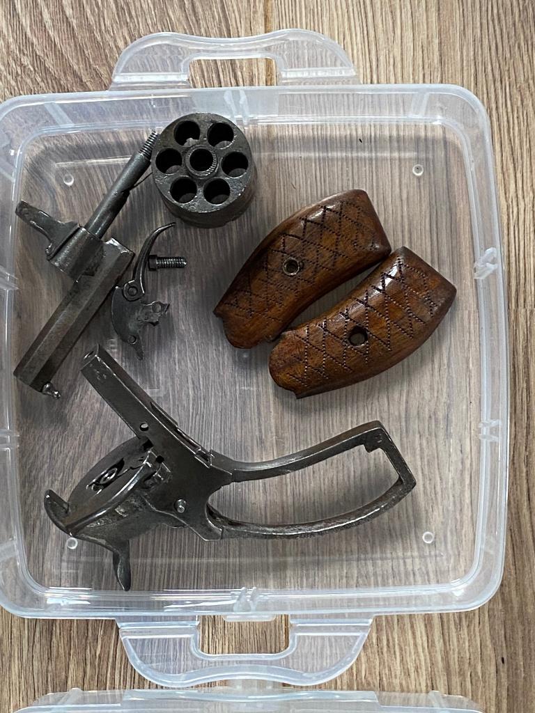 Lot van 5 Penvuur Revolvers voor Restauratie, Ophalen of Verzenden