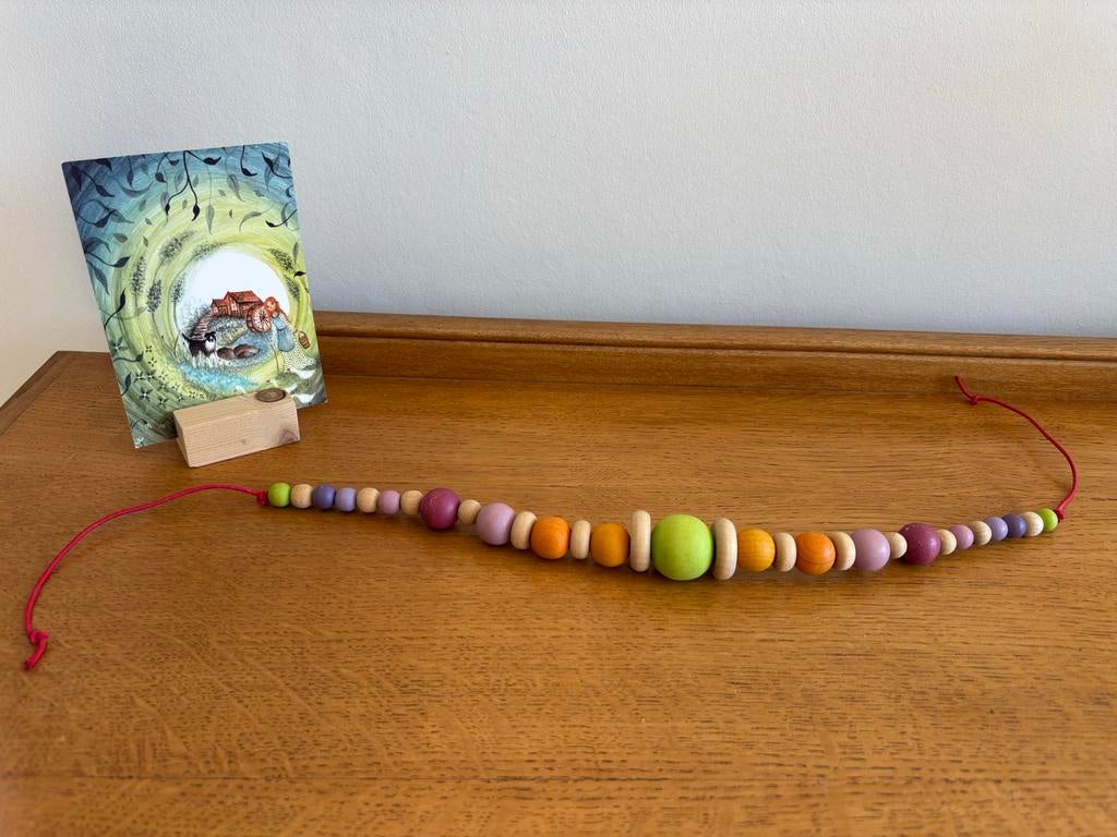 Grimms wagenspanner ketting kinderwagen natuurlijk hout, Ophalen of Verzenden, Zo goed als nieuw, Overige typen