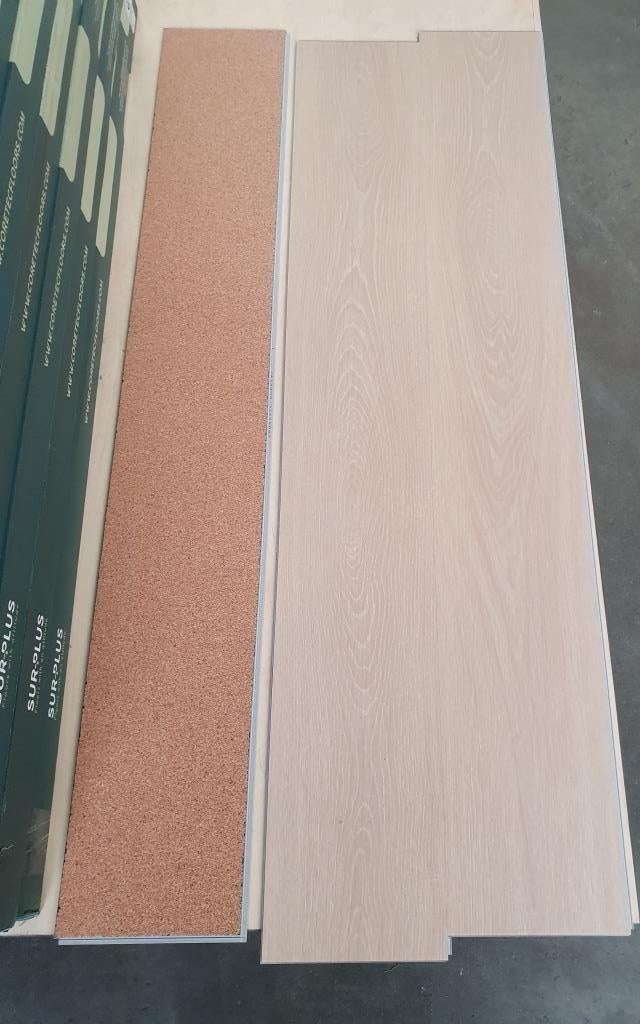 8m2 Nieuwe Click PVC COREtec SurPlus 50RLV3673. Elegance Oak, Ophalen, Nieuw, COREtec Floors, Minder dan 10 m²