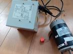 Complete set: Aandrijving met bediening. Elektromotor 1 PK,, Ophalen, Metaaldraaibank