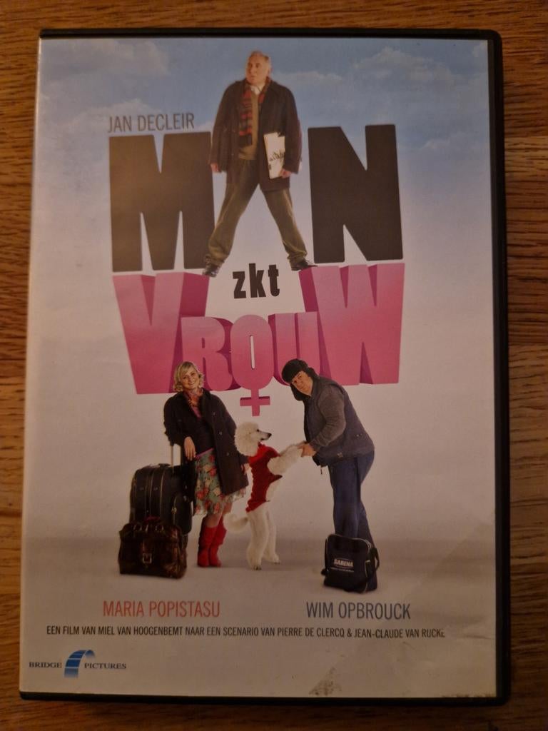 Man zoekt vrouw , Jan decleir, Alle leeftijden, Ophalen of Verzenden, Zo goed als nieuw