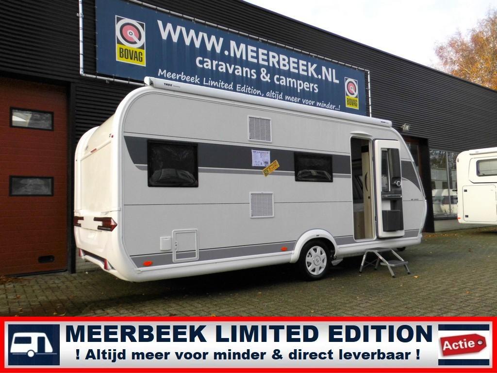 Hobby De Luxe 545 KMF 5029,= KORTING + THULE & MOVER, Caravans en Kamperen, Caravans, Hobby, Overige typen, 6 tot 7 meter, Tot en met 6