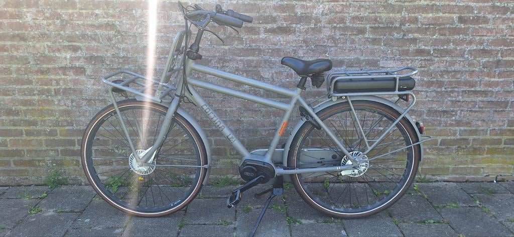 Cortina met middenmotor, Fietsen en Brommers, Elektrische fietsen, Ophalen of Verzenden, Zo goed als nieuw, Cortina, 50 km per accu of meer