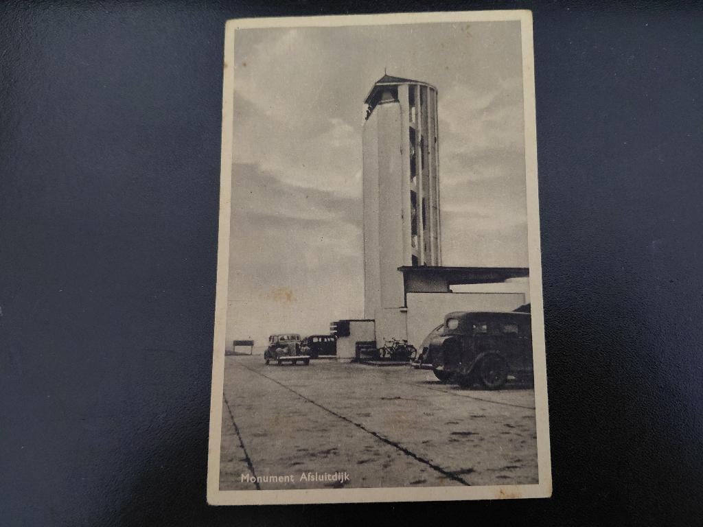 Monument Afsluitdijk, ongelopen, uitg. His Wilms., Verzenden, 1920 tot 1940, Ongelopen, Noord-Holland