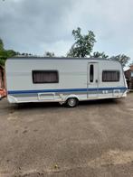 Te koop Hobby 560 wlu airco mover enkele bedden, Rondzit, Hobby, Particulier, Ringverwarming