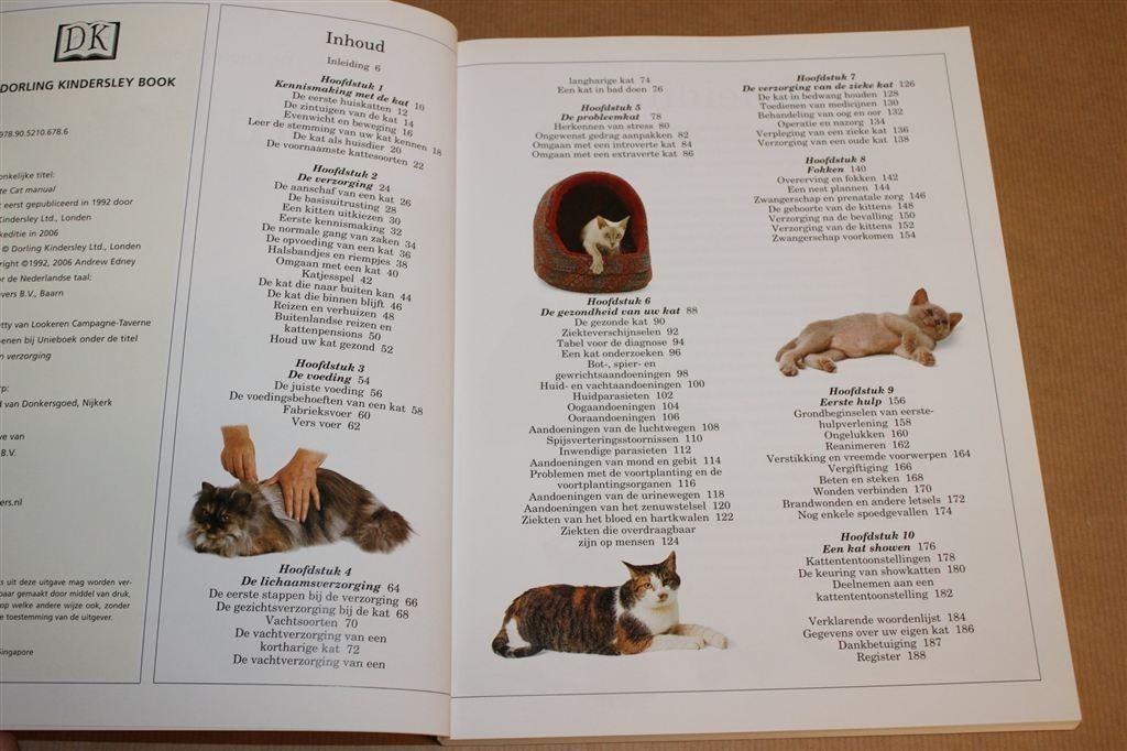 Uw Kat in Topconditie — Gids in Woord en Beeld, Boeken, Ophalen of Verzenden, Gelezen, Katten