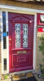 Buitendeur, Ophalen of Verzenden, Gebruikt, Buitendeur, 200 tot 215 cm