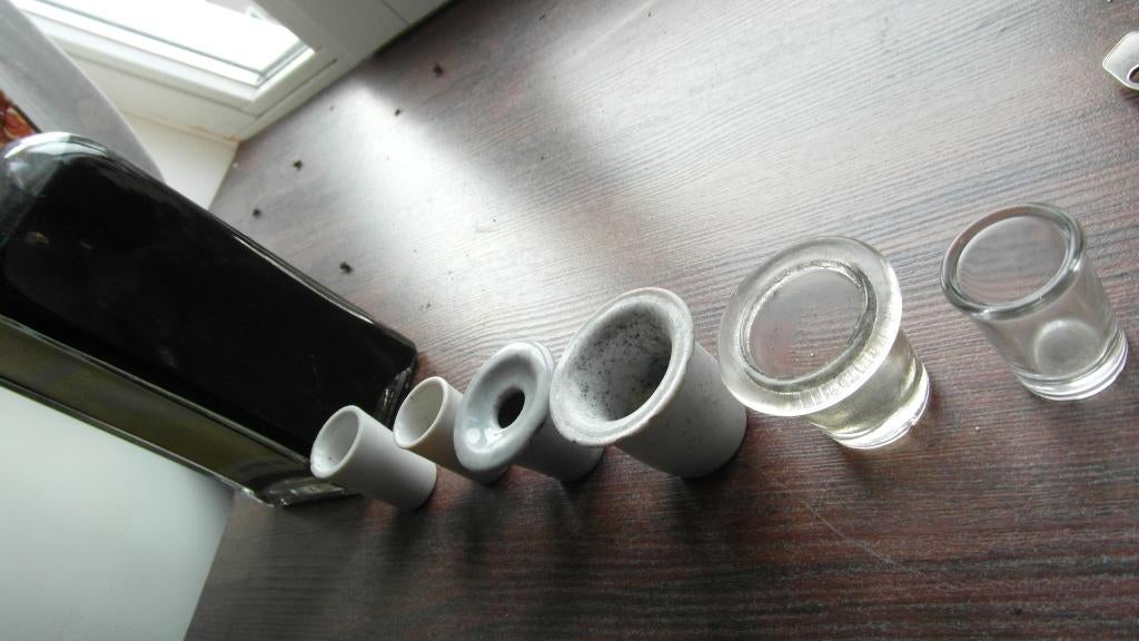 inktpotjes + 1l inkt + flesjes en pennen, Antiek en Kunst, Ophalen