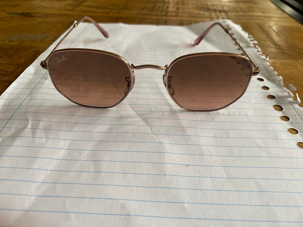 Ray Ban zonnebril met bruine glazen, Sieraden, Tassen en Uiterlijk, Zonnebrillen en Brillen | Dames, Zonnebril, Bruin, Nieuw, Ophalen of Verzenden