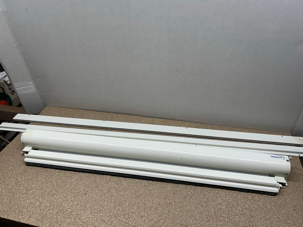 Hamstra Rolhor Raamhor Cassette, Doe-het-zelf en Verbouw, Deuren en Horren, Ophalen, Kunststof, Gebruikt, Minder dan 80 cm