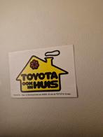 6312  Toyota Naaimachine Sticker - "Toyota ook in Huis", Ophalen of Verzenden
