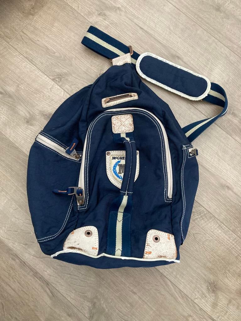 Rugtas van Mc Gregor., Ophalen of Verzenden, Gebruikt, Overige merken, 30 tot 45 cm