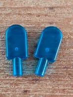 Lego ijsjes transparant blauw 2x, Ophalen of Verzenden, Nieuw, Lego