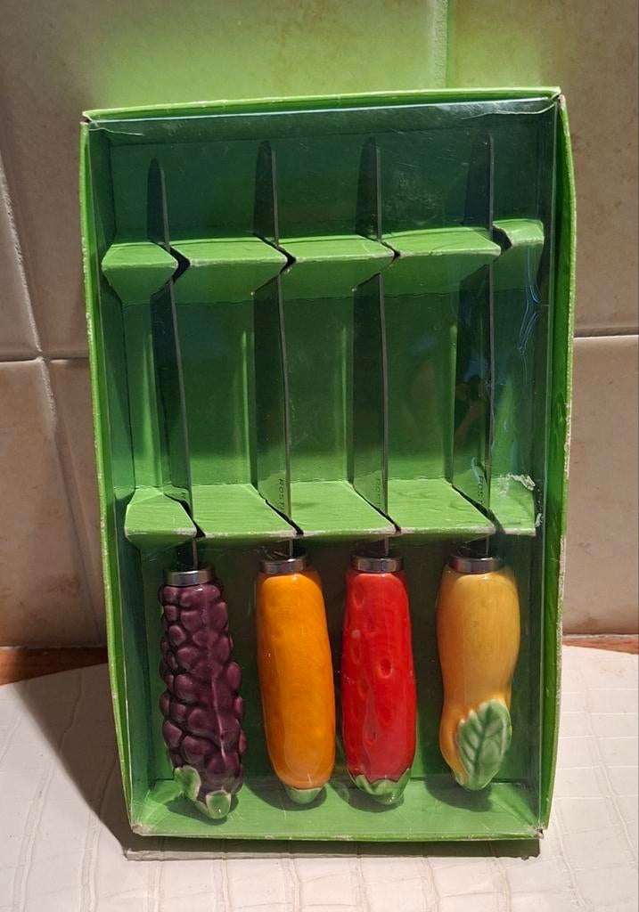 Vintage mesjes Groenten & Fruit, Ophalen of Verzenden