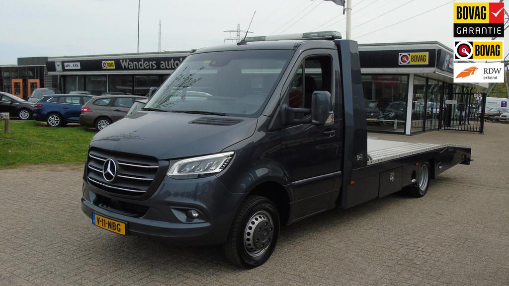 Mercedes-Benz SPRINTER 519 CDI Oprijwagen TIJHOF, Automaat, Achterwielaandrijving, Gebruikt, 190 pk