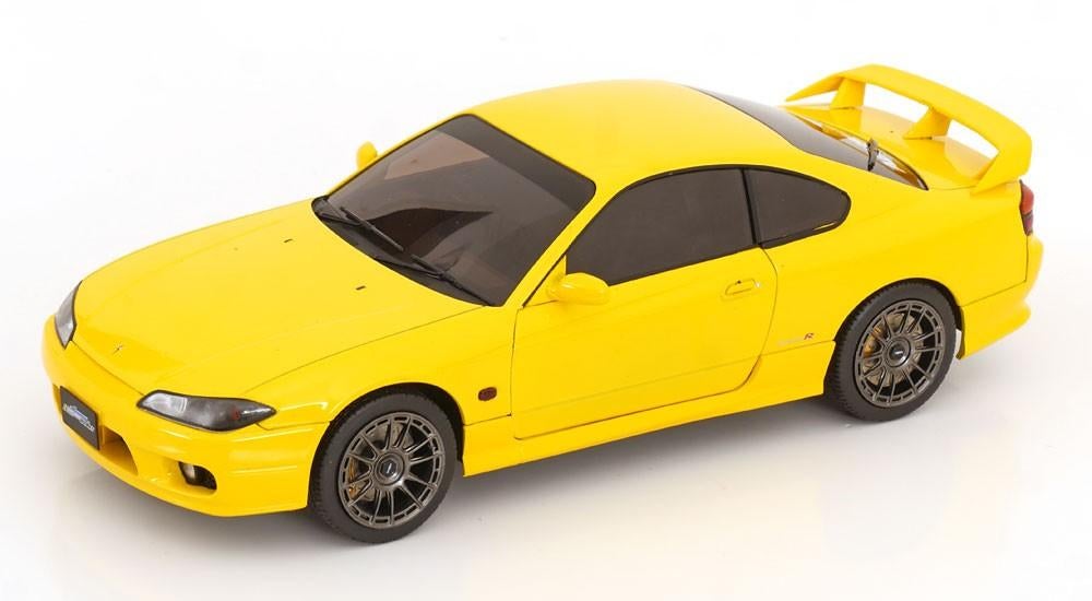 Nissan Silvia (S15) Spec-R Aero1999 Geel 1-18 Solido, Solido, Tschuiten@hotmail.com, Auto, Solido