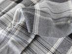 Lap stof ruit grijstinten 0,80 meter x 150 cm, Hobby en Vrije tijd, Stoffen en Lappen, Overige materialen, 120 cm of meer, Nieuw