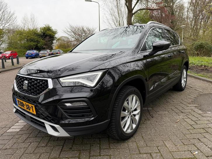 Seat Ateca 1.5 Ecotsi 150pk Dsg-7 2023 Zwart, Auto's, Seat, Particulier, Ateca, ABS, Achteruitrijcamera, Adaptieve lichten, Adaptive Cruise Control