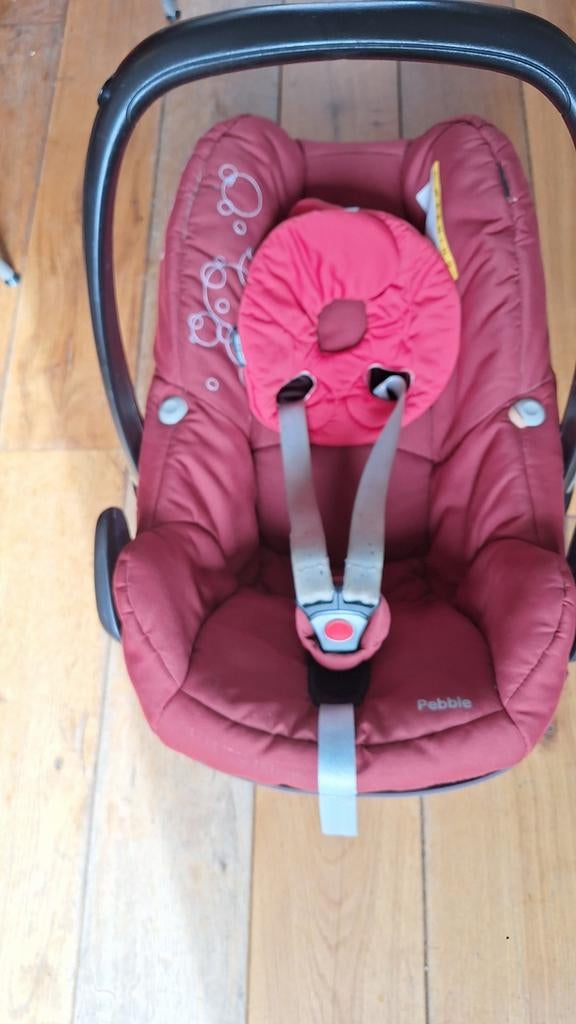 Maxi-Cosi Pebble autostoel - Rood, Ophalen, 0 t/m 13 kg, Maxi-Cosi, Gebruikt